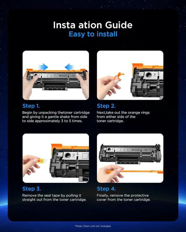 Alt view image 5 of 7 - Ennovor 138A 138X W1380A Toner Cartridge Replacement for HP 138 A for hp-138A for hp-138 138-A Compatible with HP Laserjet Pro 3001dw and Laserjet Pro MFP 3101fdw (2 Pack)