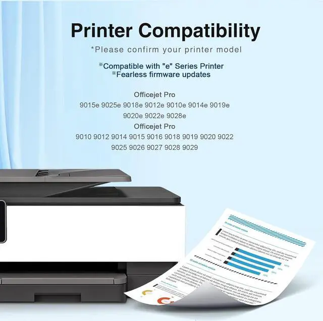 Alt view image 2 of 7 - Ennovor 962XL Ink Cartridges for HP 962XL Ink Cartridges Combo Pack Work for HP Officejet Pro 9015e 9025e 9018e 9025e 9010 9015 9025 9020 Printer for HP 962 XL (4 Pack)