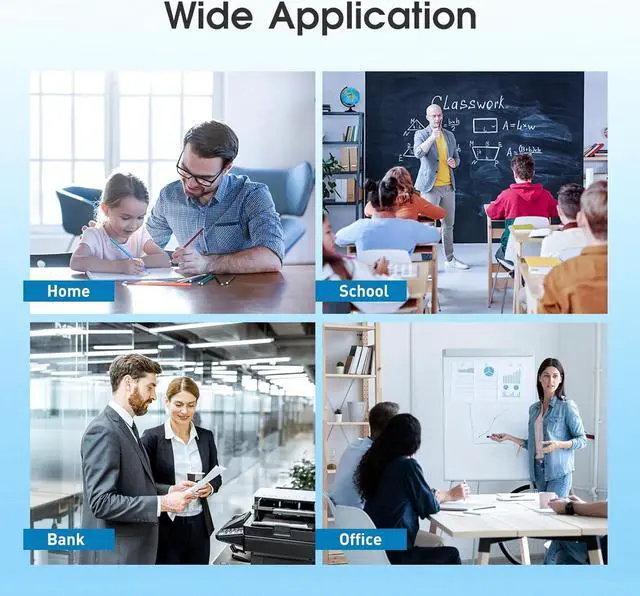 Alt view image 6 of 6 - 936XL 936e 936 Ink Cartridges Combo Pack with Chip Compatible for HP 936 Ink Cartridges Work with Officejet Pro 9125e 9110 9120e 9130e 9720 9730e 9122 9128 Printer (4 Pack)