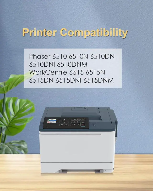 Alt view image 2 of 7 - Ennovor High Capacity 6510/6515 Remanufactured OEM Toner Cartridge Replacement for 106R03478 for Xerox Phaser 6510 6510N 6510DN WorkCentre 6515 6515N 6515DN Printer (1Pack,Magenta)