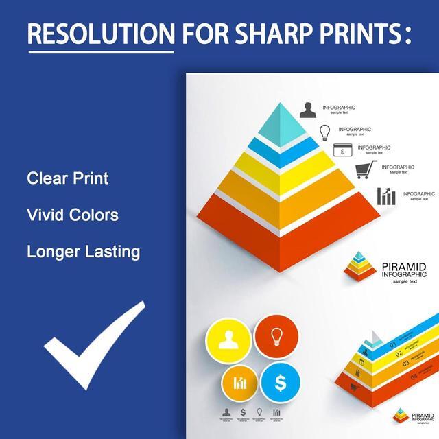 Alt view image 4 of 7 - Ennovor TN227 TN-227C/M/Y Toner Cartridges 3 Pack Replacement for Brother TN-227 TN227C TN227M TN227Y Toner HL-L3290CDW MFC-L3770CDW MFC-L3750CDW MFC-L3710CW Printer Toner(TN227C, TN227M, TN227Y)