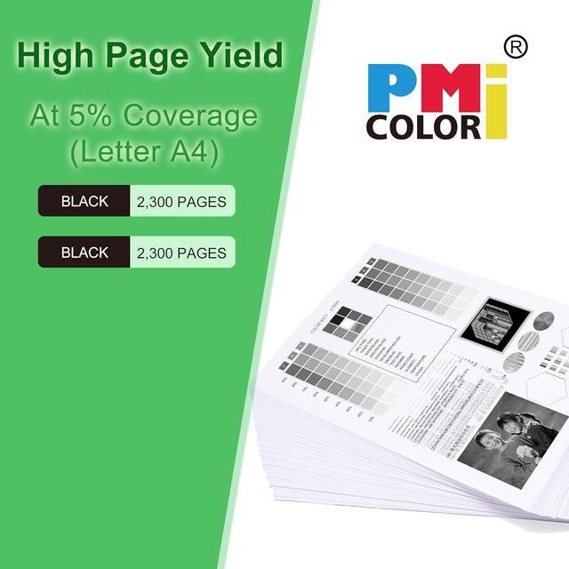 Alt view image 3 of 5 - Ennovor 410A Black Toner Replacement for HP 410A CF410A Toner Fit for HP Color Pro MFP M477fnw Toner, M477fdw Toner, M452dn Toner, Color Laser Pro M477 M452 Printer Ink (2 Black)