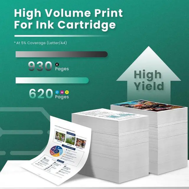 Alt view image 3 of 7 - GREENBOX Remanufactured Ink Cartridge 45 23 High Yield Replacement for HP 45 51645 51645A 23 C1823D for Color Copier 110 120 140 145 150 155 160, DeskJet 1000C 1000Cse Printer (1 Black 1 Tri-Color)