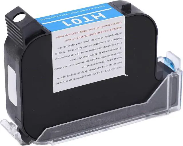 Alt view image 7 of 7 - Handheld Printer Ink Cartridge, 42ML Portable Ink Cartridge Durable Rapid Drying Inkjet Printer Cartridge Replacement 12.7MM Inkjet Printer Coding Machine(Black)