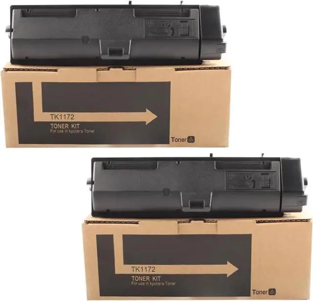 Main image of Ennovor TK1172 Toner Cartridge Replacement for Kyocera TK-1172 Black Toner for Kyocera ECOSYS M2540dw M2040dn M2640idw Printer (2-Pack) High Yield