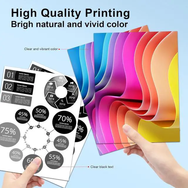 Alt view image 4 of 7 - Ennovor 206X Toner Cartridges 4 Pack Compatible Replacement for HP 206X 206A Toner Works with HP Color Pro MFP M283fdw M283cdw M283fdn M282mw Pro M255dw M255nw M283 M255 Printer (with Chip)