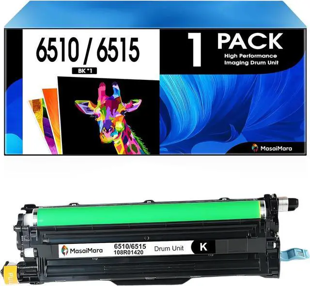 Workcentre 6510 Drum Xerox Compatible Drum Unit For Phaser 6510, WorkCentre 6515 4 Pack Xerox Phaser 6510 Black Toner