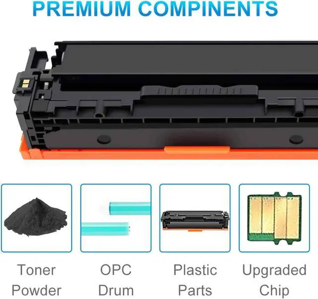 Alt view image 4 of 7 - Ennovor 410X Black Toner Cartridge Replacement for HP 410X CF410X 410A CF410A for Color Pro M452dn M452dw M452nw MFP M477fdw M477fdn M477fnw M377dw Printer (2-Pack)