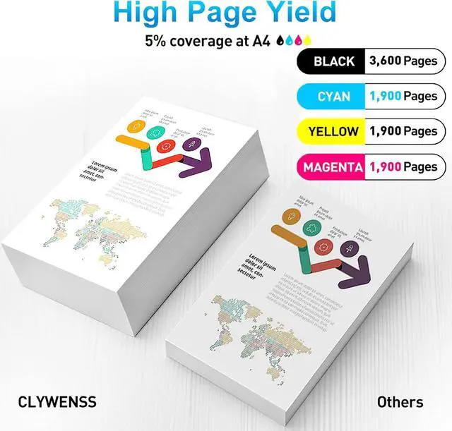 Alt view image 3 of 7 - GPR53 GPR-53 Toner Cartridge Replacement for Canon GPR-53 GPR53 High Capacity for ImageRunner Advance iR-ADV C3020 C3320 C3320F C3320L C3325 C3330 C3520 C3520i C35 Printer (B/C/Y/M, 4-Pack)