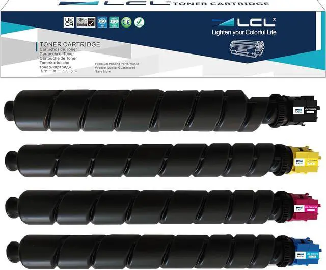 Main image of LCL TK8347 TK-8347 TK8349 TK-8349 Toner Cartridge Replacement for Kyocera TK8347K TK-8347K TK-8347C TK-8347M TK-8347Y for TASKalfa 2552ci 2553ci Copystar CS-2552ci CS-2553ci Printer (KCMY 4-Pack)