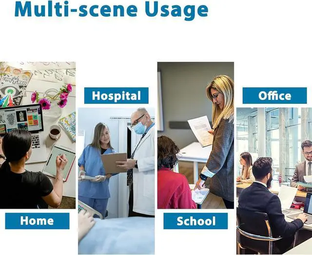 Alt view image 7 of 7 - 206X Black Toner Cartridges (with Chip) Compatible Replacement for HP 206X 206A Black Tonerfor HP Color Laserjet Pro MFP M283fdw M283cdw M283fdn M255dw M255nw Printer | W2110X Toner