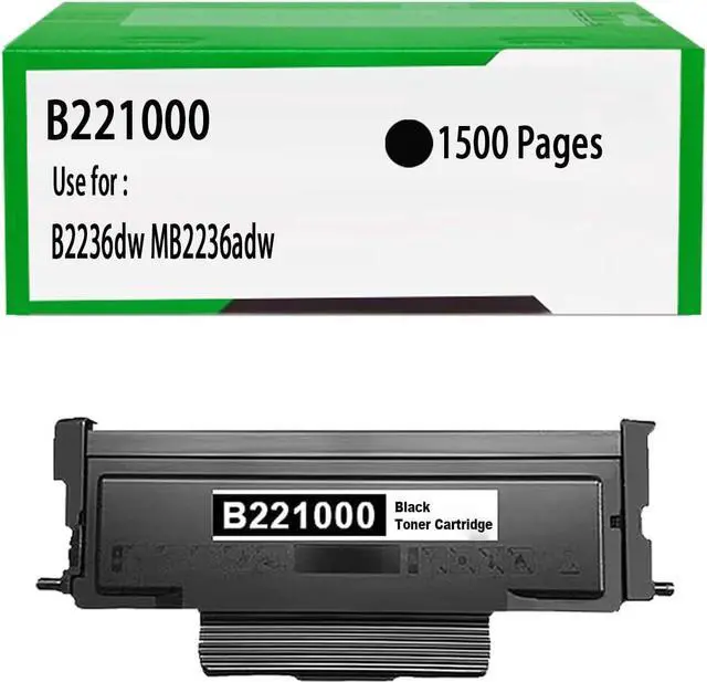 Main image of Ennovor 1PK B221000 Black Toner Cartridge Works for Lexmark B2236 B2236dw MB2236 MB2236adw Printer (with Chip)