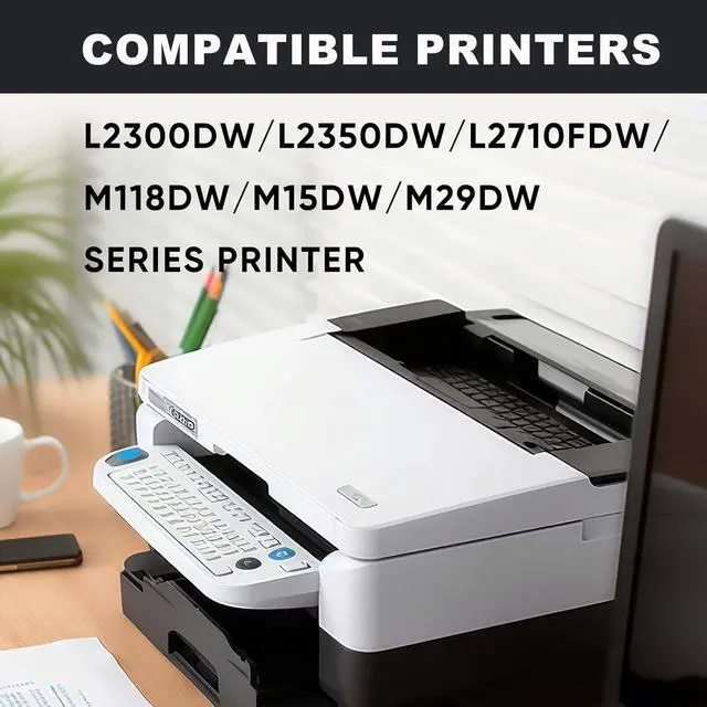 Alt view image 2 of 6 - Ennovor TL660 TL660X TL630 High Yield Black Toner Cartridge Replacement for PANTUM TL-630 TL-660 TL-660X for L2300DW L2350DW L2710FDW M15DW M29DW M118DW Series Printer | 6,000 Pages per, 2 Pack