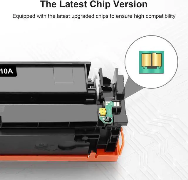 Alt view image 4 of 7 - Ennovor INKCLOUD 2Pack Compatible 215A with Chip Black Toner Cartridge Replacement for HP 215A W2310A W2311A W2312A W2313A Works with HP Color Pro MFP M182nw M183fw M182 M183 M155 Printers