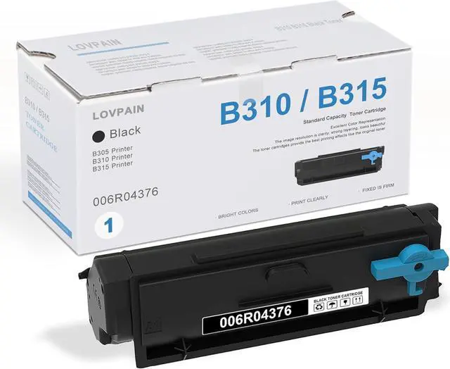 Main image of Ennovor B305 / B315 / B310 Black Toner Cartridge - 1 Pack 006R04376 Toner Cartridge Replacement for Xerox B305 B310 B315 Printer