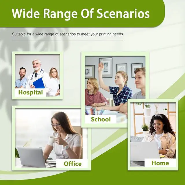 Alt view image 5 of 6 - 65XL Ink Cartridges Replacement for HP 65 XL Compatible D3758 3755 3752 2680 2655 2652 Envy 5010 5012 5014 5020 AMP 100 105 120 125 130 Printer 2-Pack (1Black/1Tri-color)