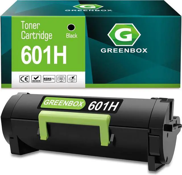 Main image of Ennovor GREENBOX Remanufactured 601H High-Yield Toner Cartridge Replacement for 60F1H00 601H for MX310 MX310dn MX410 MX410de MX510 MX511 MX511de MX610 MX611 Printer (10,000 Pages, 1 Pack Black)