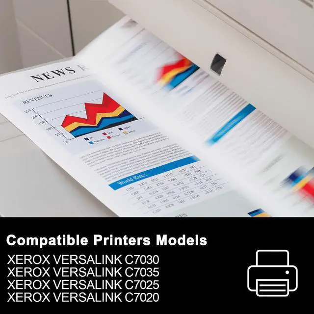 Alt view image 2 of 6 - Ennovor VersaLink C7020 / C7025 / C7030 Black Toner Cartridge Remanufactured for Xerox 106R03741 High Capacity Remanufactured Toner Cartridge(16,100 Pages)