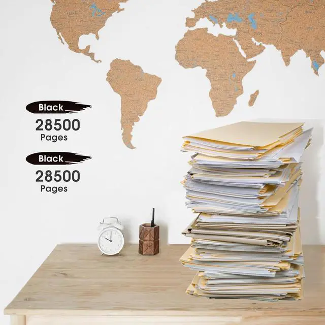 Alt view image 3 of 6 - Ennovor TN514 TN-514 TN324 Toner Cartridges Replacement for Konica Minolta Bizhub C258 C308 C368 C454 C458 C554 C558 C658 258E 308E 368E 454E 458E 554E 558E 658E Printer (Black, 2-Pack)