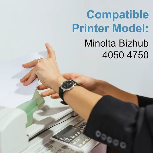 Alt view image 2 of 6 - IUP20 Imaging Drum Replacement for Konica IUP-20 A6VM03V Drum Unit for Minolta Bizhub 4050 4750 Printer (1-Pack)