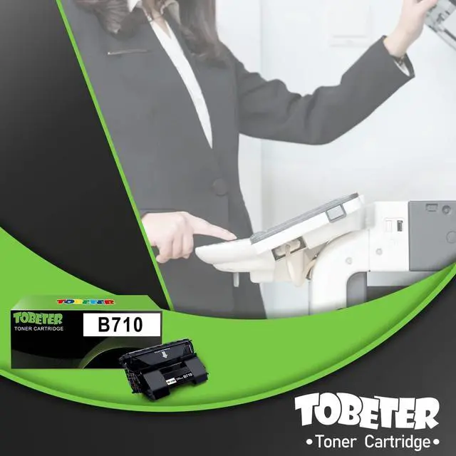 Alt view image 7 of 7 - ToBeter Compatible B710 B720 B730 Toner Replacement for OKI Okidata 52123601 Toner Cartridge for B710 B720 B730 B710dn B710n B720dn B720n B730dn B730n Printers (15,000 Pages, High Yield, 1 Black)