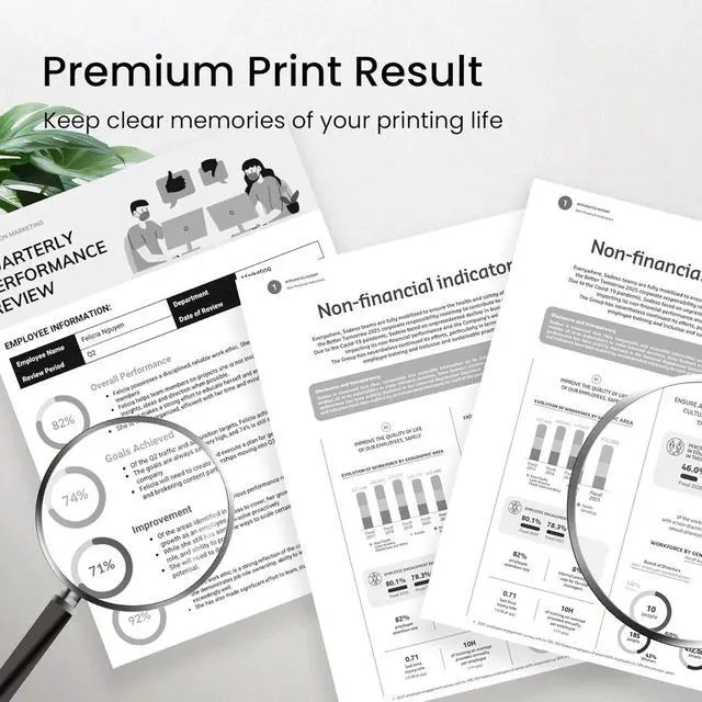 Alt view image 5 of 6 - Ennovor MP2554 MP3554 Toner Cartridge 2-Pack Black Replacement for Ricoh MP2554 Toner Cartridge for Lanier Savin MP2554 MP2555 MP3054 MP3055 MP3554 MP3555 IM2500 IM3000 IM3500 Printer Ink