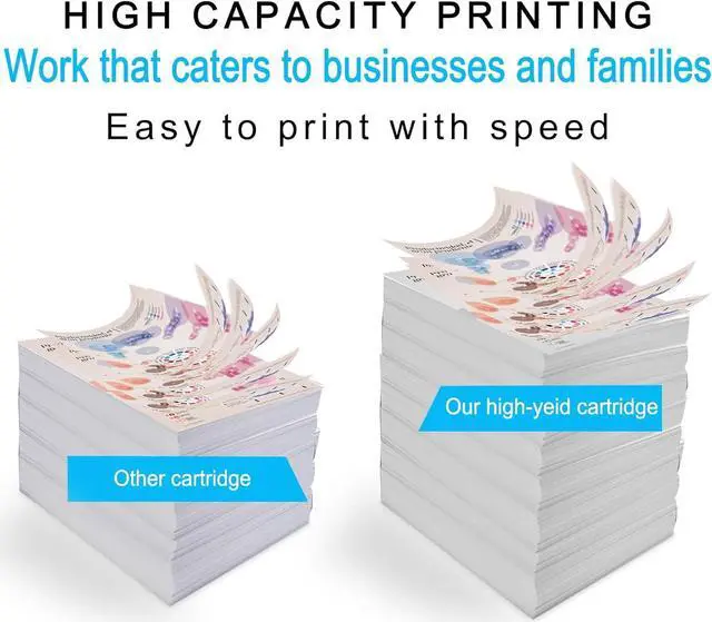 Alt view image 4 of 7 - Ennovor 1 Pack 645A Magenta Toner Cartridge (with Chip) | Replacement for HP 645A Work with 5550 5550n 5550dn 5550dtn 5550hdn 5500 5500dn 5500dtn 5500hdn | C9733A