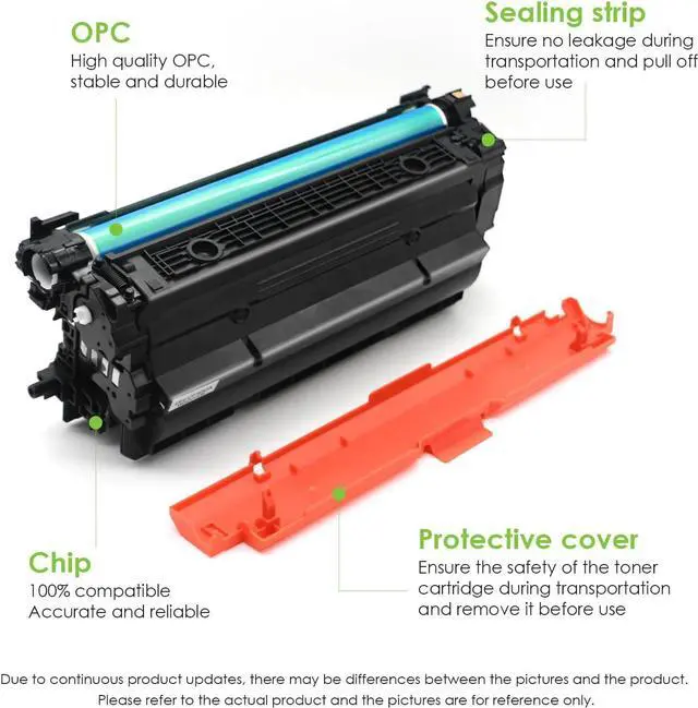 Alt view image 5 of 7 - Remanufactured 213Y 213A 213X Extra High Capacity Toner Cartridge Replacement for W2130Y for HP 5700 6700 6701 MFP 5800 MFP 6800 MFP 6801 Printer (1 Black)