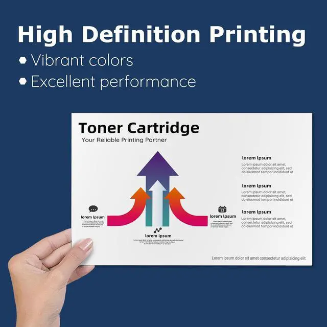 Alt view image 4 of 7 - 131X Toner Cartridge 4-Pack Replacement for HP 131X CF210X Works with Pro 200 Color MFP M276nw M251nw M251n M276n (Black, Cyan, Yellow, Magenta)