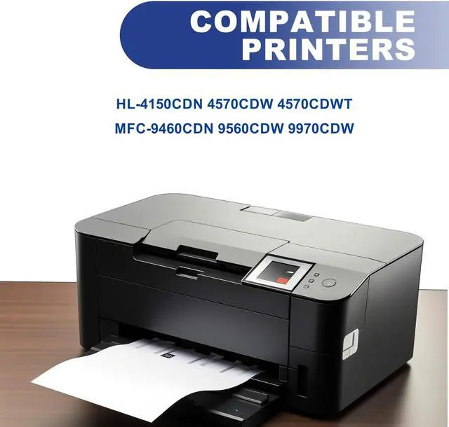 Alt view image 2 of 5 - BU300CL Black Transfer Unit Belt Replacement for Brother BU-300CL for HL-4150CDN 4570CDW 4570CDWT MFC-9460CDN 9560CDW 9970CDW Printer