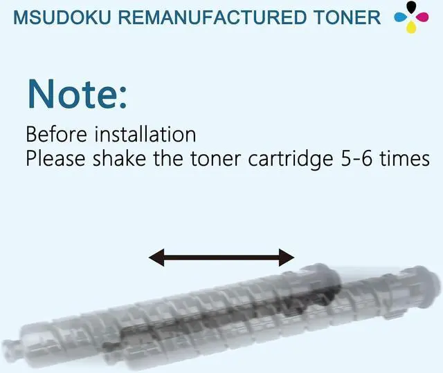Alt view image 7 of 7 - High Yield MP C306 C307 C406 C407 Toner Compatible Replacement for Ricoh 842091 842092 842093 842094 Use with Ricoh MP C306 C307 C406 C4074Pack Black Cyan Magenta Yellow