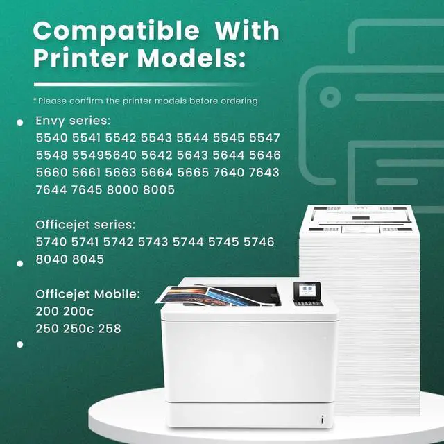 Alt view image 2 of 7 - GREENBOX 62XL Ink Cartridge Black/Tri-Color Replacement for HP 62XL Ink Cartridge 62 XL for Envy 7640 5660 5540 5640 7645 5549 Officejet 5740 5741 8040 OfficeJet 200 250 Mobile Printer Ink, 3 Pack