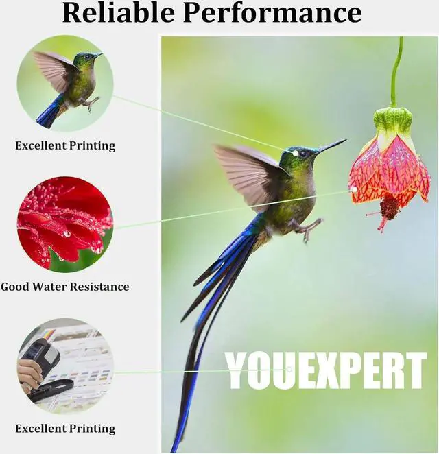 Alt view image 6 of 7 - Ennovor PFI-1000 12Color Pack Ink Cartridge Replacement for Canon imagePROGRAF PRO-1000 (12Color-MBK, PBK, C, M, Y, R, GY, B, PG, PC, PM, CO)