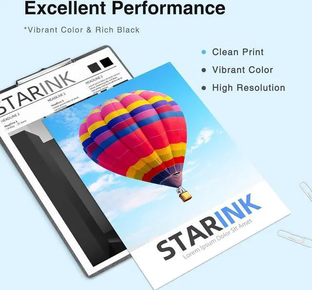 Alt view image 3 of 7 - Ennovor 972X Ink Cartridges Compatible Replacement for HP 972A 972X Ink cartridgesWork with PageWide Pro MFP 477dw 577dw 452dw 552dw 477dn 452dn 577z 552dw P55250dw Printers (4-Pack,BK & C M Y)