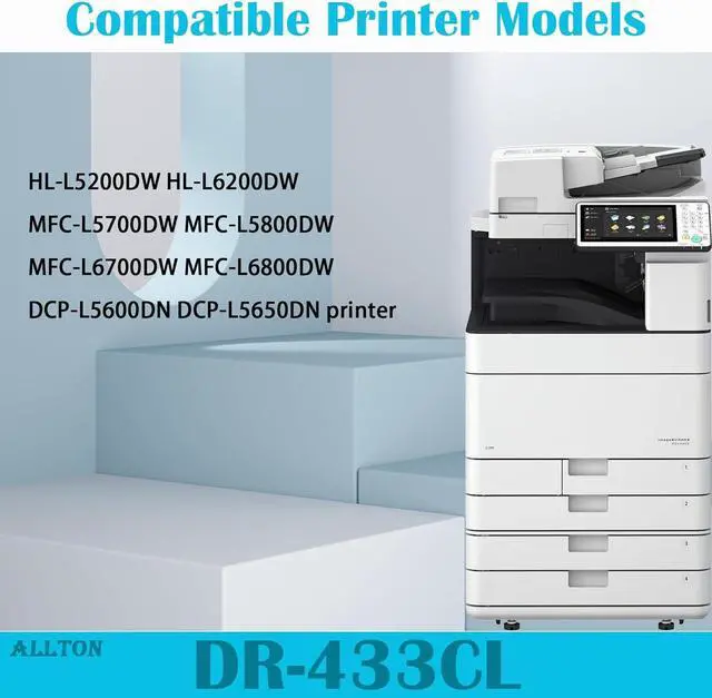 Alt view image 2 of 6 - DR433CL Drum Unit DR-433CL Imaging Unit Replacement for HL-L8260CDW HL-L9310CDW HL-L8360CDW/CDWT MFC-L8610CDW MFC-L8900CDW MFC-L9570CDW MFC-L8690CDW Printer(1-Pack)