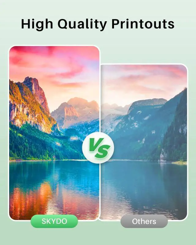 Alt view image 4 of 7 - Ennovor Compatible 952XL Ink Cartridges Combo Pack Replacement for 952 952XL 952 XL Ink Cartridges Color Use with Officejet Pro 8720 8702 8710 7740 7720 8725 8715 8210 8740 (4 Pack, BK/C/M/Y)