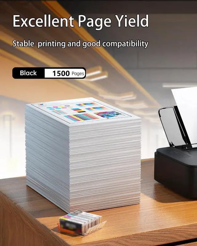 Alt view image 3 of 7 - K-ZIN C3210K0 Black Toner Cartridge(1500 Pages,with Chip) Compatible with Lexmark C3210K0 Toner Work for C3224 MC3426 MC3326 C3326 C3426 MC3224 Printer (Black,2 Pack)