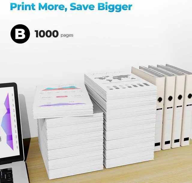 Alt view image 4 of 7 - 923e Black Ink Cartridge OfficeJet Pro 9125e 9135e 9110b ink Compatible with H-P 923 XL Ink Cartridge for OfficeJet Pro 9125e 9135e 9730e 9110b 9130b 9128e 9122e 9125 9135 9730 e 9110 9130 b Printer