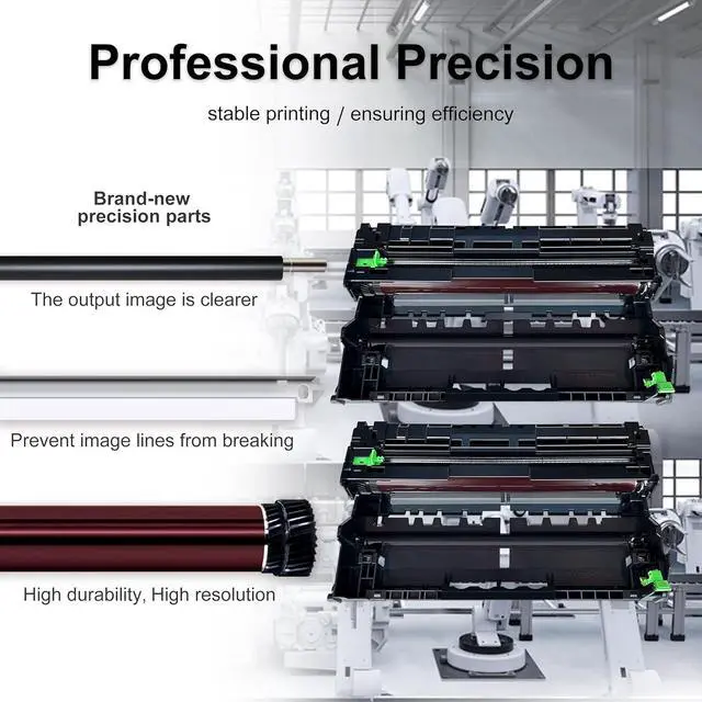 Alt view image 5 of 5 - DR890 DR-890 Drum Unit (2-Pack, High Yield) Replacement for Brother HL-L6250DW HL-L6400DW HL-L6400DWT MFC-L6750DW MFC-L6900DW Printer