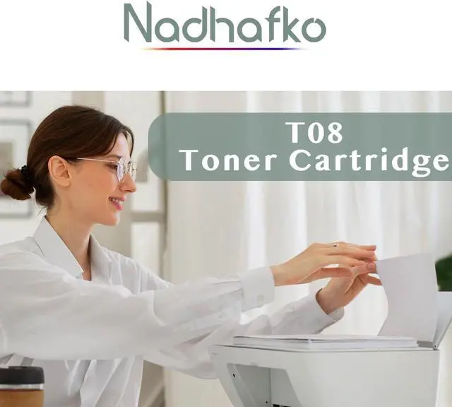 Alt view image 2 of 6 - T08 Black Toner Cartridge 3010C005AA New Chip T08 Toner Replacement for Canon T08 Black Toner Cartridge for imageCLASS X LBP 1238 MFP 1238 LBP1238 MFP1238 MF1238 LBP1238 II MF1238 II (12,000 Pages)