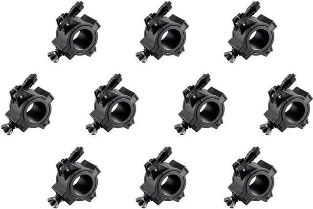 Main image of Monoprice O-Clamp (10-Pack) ABS Molded Clamp, Fits Truss Diameters of 1in, 1.5in, and 2in - Stage Right Series