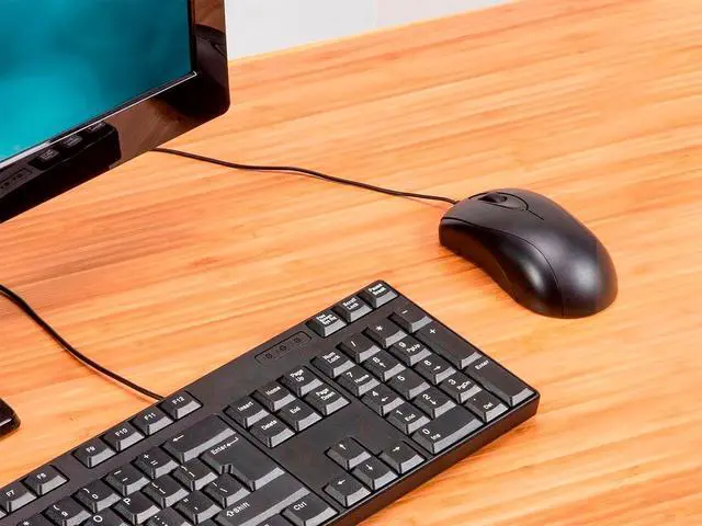 Alt view image 5 of 13 - Monoprice Essential Wired USB Optical Mouse for Home and Office Use, Compatible with Windows PC, Laptop, Notebook, Chrom