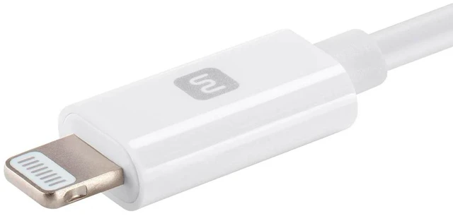 Alt view image 6 of 6 - Monoprice Apple MFi Certified Lightning to USB Type-C and Sync Cable - 1.5 Feet - White | Compatible with iPod, iPhone, iPad with Lightning Connector