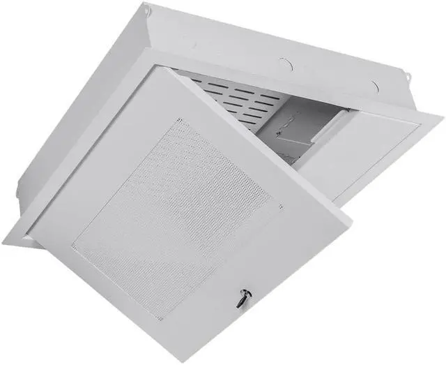Alt view image 4 of 8 - Monoprice False Ceiling Equipment Storage Enclosure - 2 x 2 ft - Entegrade Series