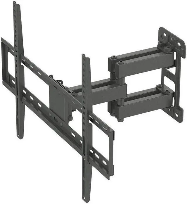 Alt view image 9 of 13 - Monoprice Titan Series Full Motion Single Stud Dual Arm Wall Mount For Large Up to 70" Inch TVs Displays, Max 99 LBS. 200x200 to 600x400, Black