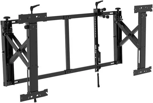 Alt view image 4 of 6 - Monoprice Push-to-Pop-Out Wall Mount for 50in to 55in Screens, Max Weight 154 lbs, VESA Patterns up to 800x400 - Commercial Series