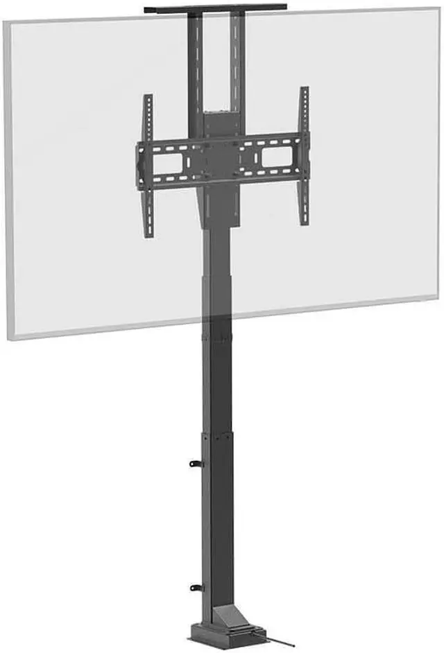 Alt view image 2 of 6 - Monoprice Motorized TV Lift Stand for TVs between 37in to 65in, Max Weight 110lbs, VESA Capability up to 600x400 - Commercial Series
