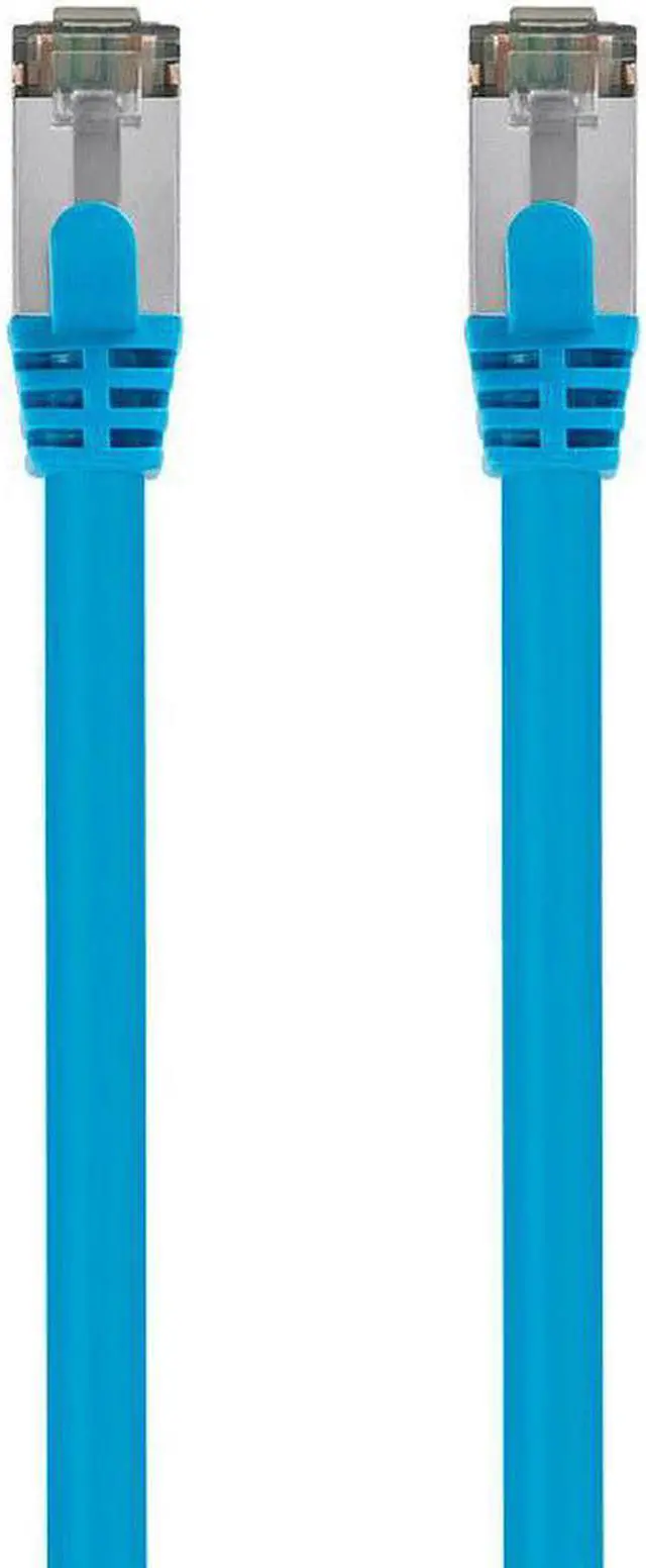 Main image of Monoprice Cat8 26AWG S/FTP Ethernet Network Cable - 7 Feet - Blue, 2GHz, 40Gbps, 3dB Headroom, Pure Bare Copper, PVC - Entegrade Series