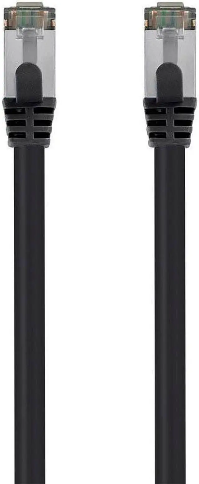 Main image of Monoprice Cat8 26AWG S/FTP Ethernet Network Cable - 2 Feet - Black, 2GHz, 40Gbps, 3dB Headroom, Pure Bare Copper, PVC - Entegrade Series