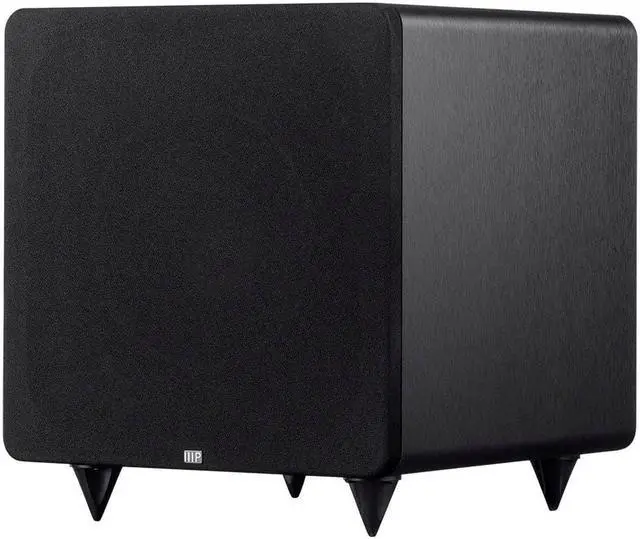 Alt view image 2 of 6 - Monoprice SW-10 150 Watt RMS (300 Watt Peak) Powered Subwoofer 10in, Ported Design, Variable Phase Control, Variable Low Pass Filter, For Home Theater